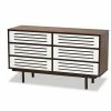 Baxton Studio Meike White Dresser