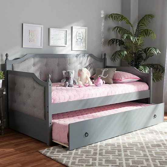 Baxton Studio Mara Twin Daybed White 2 Baxton Studio Mara Twin Daybed White - Image 2