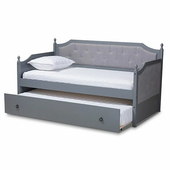 Baxton Studio Mara Twin Daybed White 3 Baxton Studio Mara Twin Daybed White - Image 3