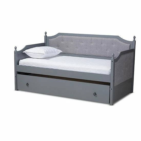 Baxton Studio Mara Twin Daybed White 9 Baxton Studio Mara Twin Daybed White - Image 9