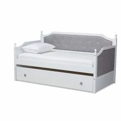 Baxton Studio Mara Twin Daybed White 19 Baxton Studio Mara Twin Daybed White -Baxton Studio Sales unnamed file 5212