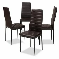 Baxton Studio Armand Dining Chair Brown 9 Baxton Studio Armand Dining Chair Brown -Baxton Studio Sales unnamed file 5217