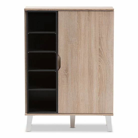 Baxton Studio Adelina Shoe Cabinet 2 Baxton Studio Adelina Shoe Cabinet - Image 2