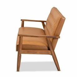 Baxton Studio Sorrento Brown Sofa 11 Baxton Studio Sorrento Brown Sofa -Baxton Studio Sales unnamed file 5235