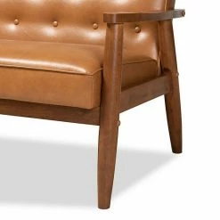 Baxton Studio Sorrento Brown Sofa 14 Baxton Studio Sorrento Brown Sofa -Baxton Studio Sales unnamed file 5238