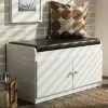 Baxton Studio Margaret Shoe Cabinet Bench White