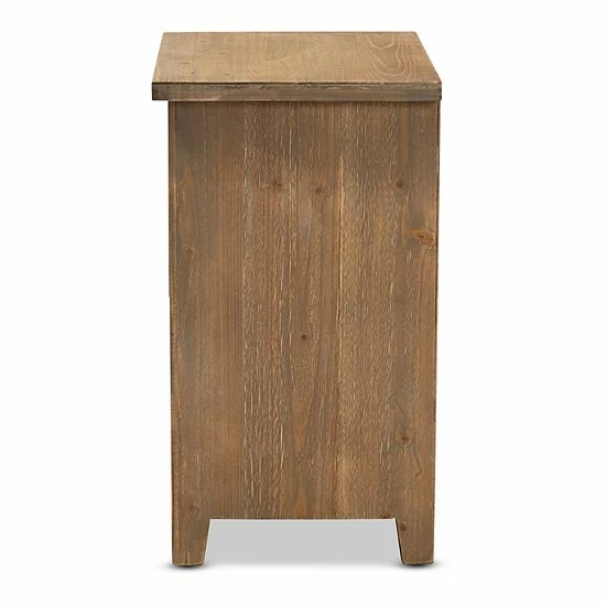 Baxton Studio Clement 2-Drawer Nightstand Table Baxton Studio Clement 2-Drawer Nightstand Table -Baxton Studio Sales unnamed file 5289