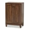 Baxton Studio Nissa Shoe Cabinet Floor Decor