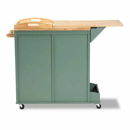 Baxton Studio Dorthy Kitchen Cart 10 Baxton Studio Dorthy Kitchen Cart - Image 10