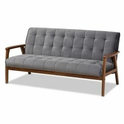 Baxton Studio Asta Mid-Century Modern Sofa Gray 16 Baxton Studio Asta Mid-Century Modern Sofa Gray -Baxton Studio Sales unnamed file 5316