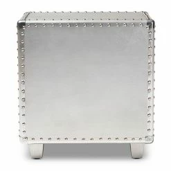 Baxton Studio Davet Silver Nightstand -Baxton Studio Sales unnamed file 5343