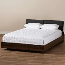 Baxton Studio Iselin Dark Gray Queen Platform Bed 7 Baxton Studio Iselin Dark Gray Queen Platform Bed -Baxton Studio Sales unnamed file 5356