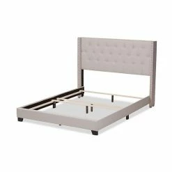 Baxton Studio Brady Tufted Bed Gray 13 Baxton Studio Brady Tufted Bed Gray -Baxton Studio Sales unnamed file 536