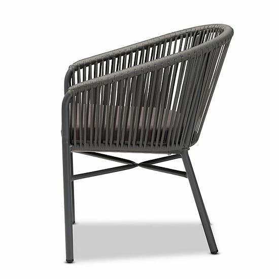 Baxton Studio Marcus Outdoor Dining Chair 2 Baxton Studio Marcus Outdoor Dining Chair - Image 2