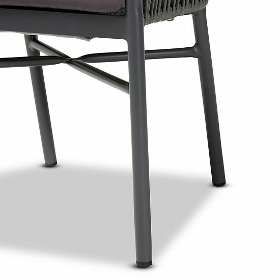 Baxton Studio Marcus Outdoor Dining Chair 5 Baxton Studio Marcus Outdoor Dining Chair - Image 5