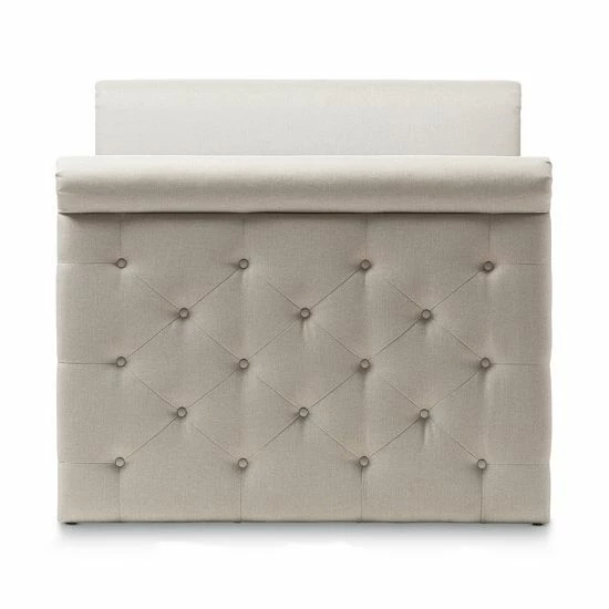 Baxton Studio Swanson Twin Day Bed & Trundle Gray 4 Baxton Studio Swanson Twin Day Bed & Trundle Gray - Image 4