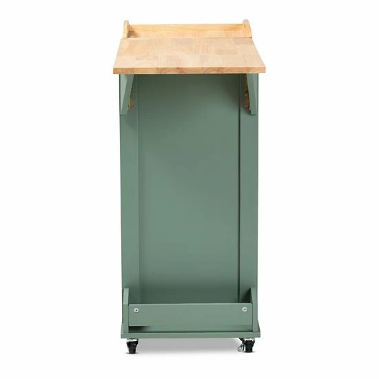 Baxton Studio Dorthy Kitchen Cart 11 Baxton Studio Dorthy Kitchen Cart - Image 11
