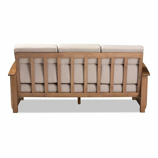 Baxton Studio Charlotte Couch 3 Baxton Studio Charlotte Couch - Image 3