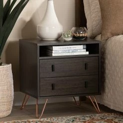 Baxton Studio Glover Nightstand 14 Baxton Studio Glover Nightstand -Baxton Studio Sales unnamed file 5433