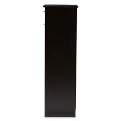 Baxton Studio Acadia Espresso Shoe Cabinet -Baxton Studio Sales unnamed file 544