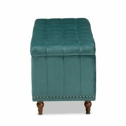 Baxton Studio Kaylee Storage Bench Ottoman Navy 4 Baxton Studio Kaylee Storage Bench Ottoman Navy -Baxton Studio Sales unnamed file 5462