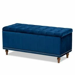 Baxton Studio Kaylee Storage Bench Ottoman Navy 7 Baxton Studio Kaylee Storage Bench Ottoman Navy -Baxton Studio Sales unnamed file 5465