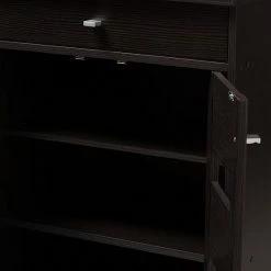 Baxton Studio Acadia Espresso Shoe Cabinet -Baxton Studio Sales unnamed file 547