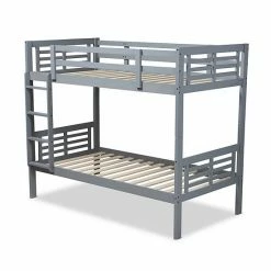 Baxton Studio Liam Twin Bunk Bed Gray 10 Baxton Studio Liam Twin Bunk Bed Gray -Baxton Studio Sales unnamed file 5471