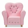 Baxton Studio Mabel Pink Kids Chair