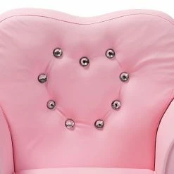 Baxton Studio Mabel Pink Kids Chair -Baxton Studio Sales unnamed file 5482