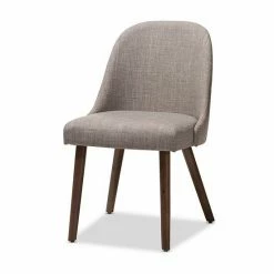 Baxton Studio Mid-Century Rounded Chair & Table Dining 5-piece Set Dark Gray 7 Baxton Studio Mid-Century Rounded Chair & Table Dining 5-piece Set Dark Gray -Baxton Studio Sales unnamed file 5486