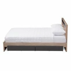 Baxton Studio Jamie Storage Queen Platform Bed -Baxton Studio Sales unnamed file 5498