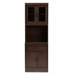 Baxton Studio Laurana Kitchen Storage Cabinet Brown -Baxton Studio Sales unnamed file 550