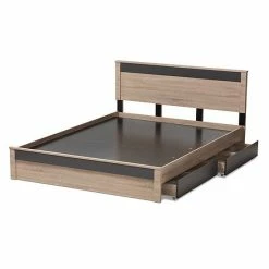 Baxton Studio Jamie Storage Queen Platform Bed -Baxton Studio Sales unnamed file 5500