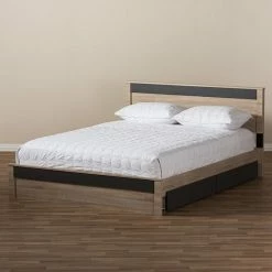 Baxton Studio Jamie Storage Queen Platform Bed -Baxton Studio Sales unnamed file 5502