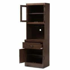 Baxton Studio Laurana Kitchen Storage Cabinet Brown -Baxton Studio Sales unnamed file 551