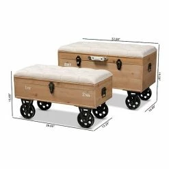 Baxton Studio Finlay Storage Ottoman 2-piece Set -Baxton Studio Sales unnamed file 5556