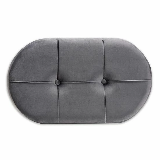 Baxton Studio Simone Mid-Century Ottoman 3 Baxton Studio Simone Mid-Century Ottoman - Image 3