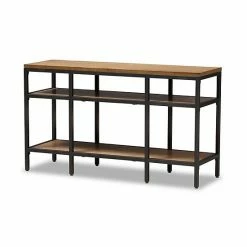 Baxton Studio Industrial Console Table