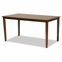 Baxton Studio Reneau Dining Table & Chair 6-piece Set -Baxton Studio Sales unnamed file 5670