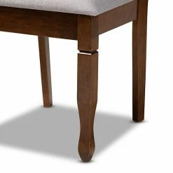 Baxton Studio Reneau Dining Table & Chair 6-piece Set -Baxton Studio Sales unnamed file 5673