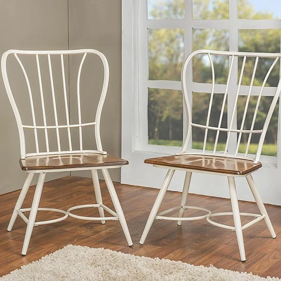 Baxton Studio Longford Armless Dining Chair 2-piece Set Black 3 Baxton Studio Longford Armless Dining Chair 2-piece Set Black - Image 3