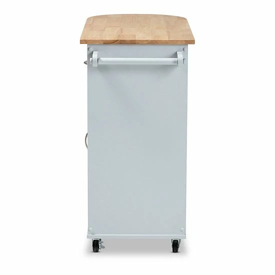 Baxton Studio Donnie Kitchen Bar Cart 9 Baxton Studio Donnie Kitchen Bar Cart - Image 9