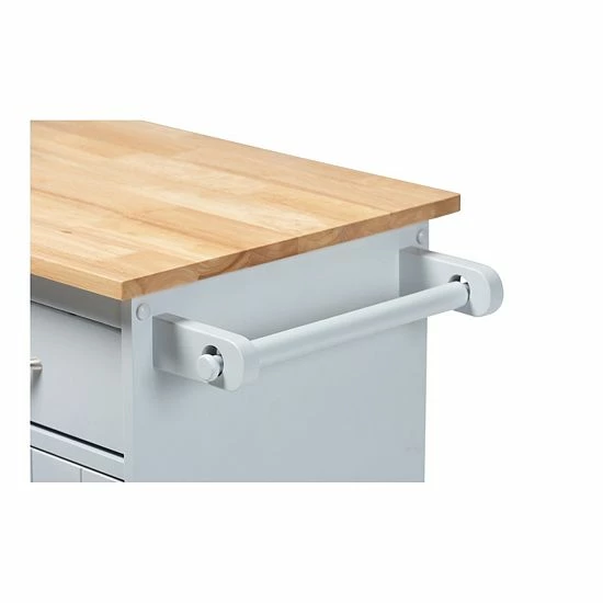 Baxton Studio Donnie Kitchen Bar Cart 10 Baxton Studio Donnie Kitchen Bar Cart - Image 10