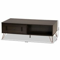 Baxton Studio Baldor Coffee Table -Baxton Studio Sales unnamed file 5762