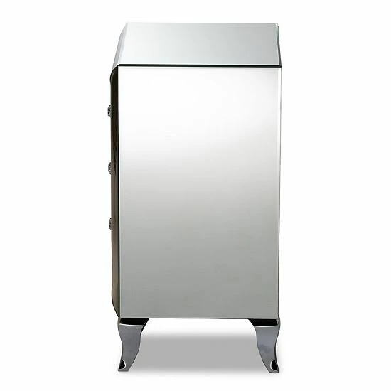 Baxton Studio Pauline Nightstand 4 Baxton Studio Pauline Nightstand - Image 4