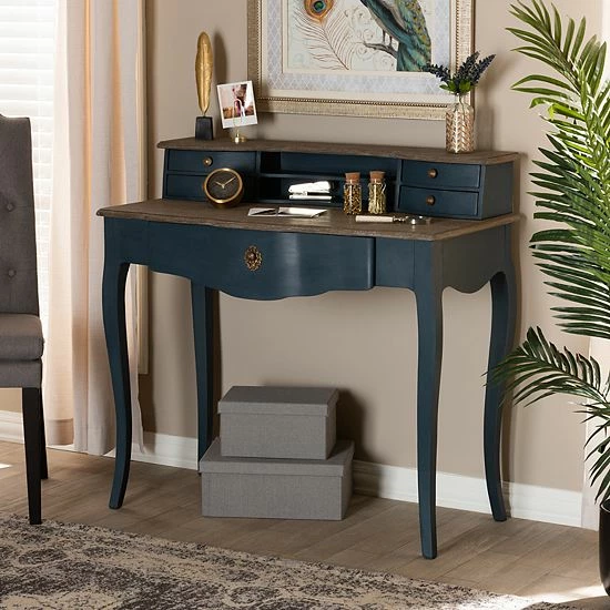 Baxton Studio Celestine Desk 2 Baxton Studio Celestine Desk - Image 2
