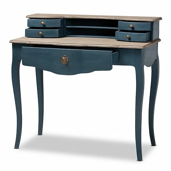 Baxton Studio Celestine Desk 9 Baxton Studio Celestine Desk - Image 9