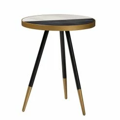 Baxton Studio Lauro Black End Table