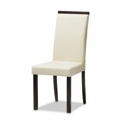 Baxton Studio Modern Cream Chair & Table Dining 5-piece Set -Baxton Studio Sales unnamed file 5820